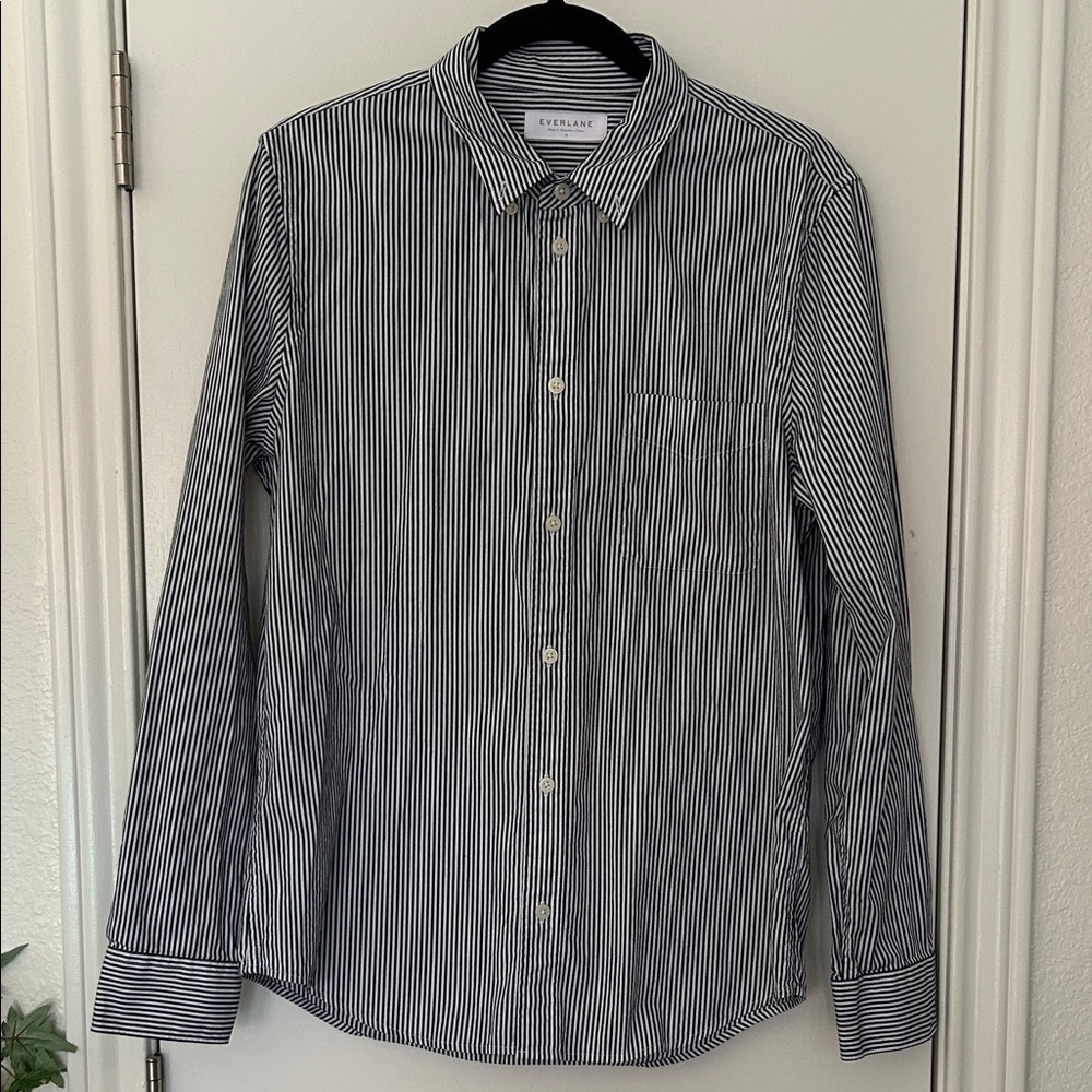 Everlane Men's Striped Button-Down Shirt